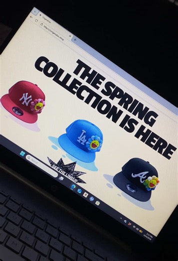 THE SPRING COLLECTION IS HERE! 💐 Shop the new “IN FULL BLOOM” collection on originalus.shop while supplies last 👀 #fyp #viral #trending #fittedcap #customhat