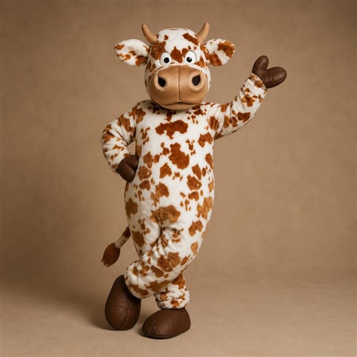 Cow Mascot Costume, Adult Farm Animal Costume - Etsy