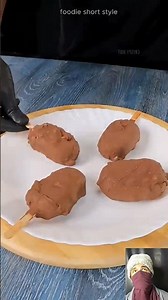 Homemade Tropical Popsicles with Chocolate Dip 🍫🔥#shorts #viral