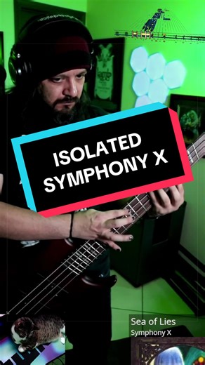 isolated in a Sea of lies #symphonyx #bass #live #sightreading