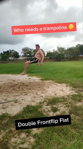 Double Frontflip Flat Tutorial