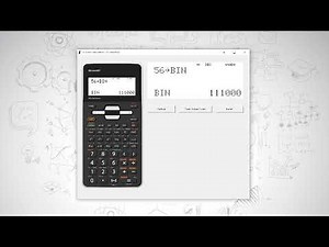 Sharp Binary conversion