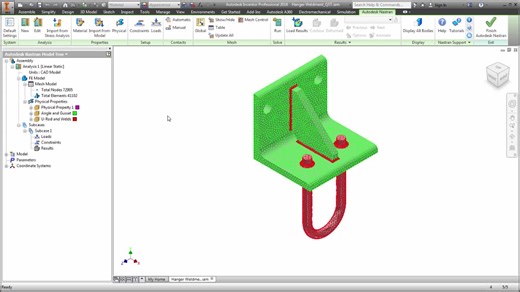 Create Contact Between the Parts