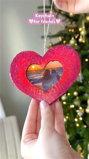 DIY Keychain idea for friends💖