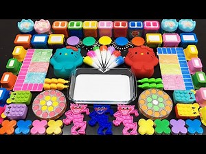 Mixing random thing into GLOSSY Slime I Satisfying Huong Slime