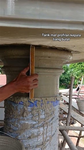 DIY Round Column Molding Professional Finish Tutorial