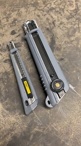 14 reactions | #OlfaproAllStar @someguywithtools shows off some of his favorite OLFA knives: the 25mm NH-1 Rubber Grip Knife and the 9mm NA-1 Rubber-Grip Precision Utility Knife. ✨ Comfort Grip ✨ Extra Heavy-Duty ✨ Anti-Slip Body Learn more here: https://bit.ly/3FXNJnV | OLFA Pro | Facebook