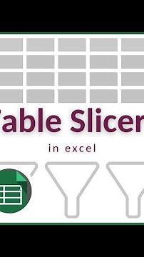 How to add Table Filters in Excel‼️ #excel