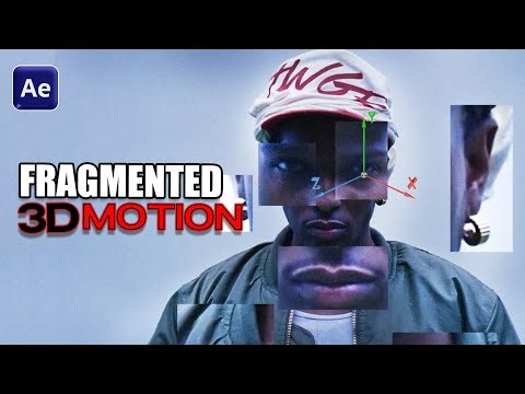 How To Make Fragmented 3D Motion in After Effects