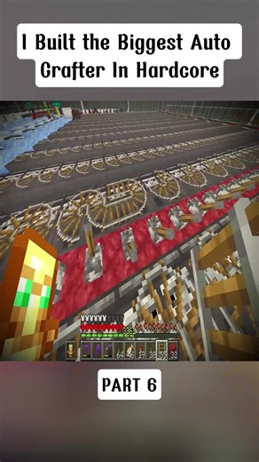 Building the Largest Auto Crafter in Hardcore