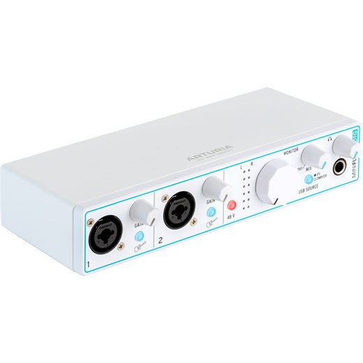 Arturia MiniFuse 2 OTG USB-C Audio Interface - White