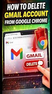 How to Delete Gmail Account from Google Chrome Windows | #DeleteGmail #RemoveGmail #GoogleChrome