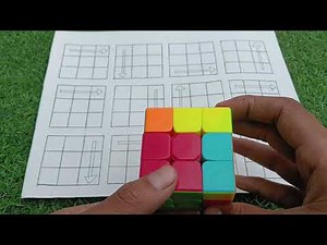 Simple Rubik's Cube Hack for Absolute Beginner 🤫