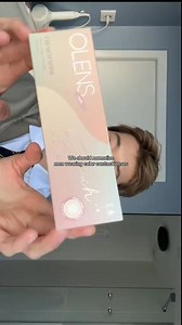 Olens Glowy 1 Day French Shine Hazel #colorlenses #contactlens #olens | Youngchan Moon