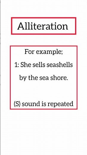 Figure of speech Alliteration | Alliteration figure of speech