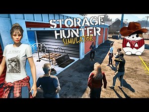 Storage Hunter Simulator Early First Look! | Bid, Win, and Sell for profit! S1 Ep 1