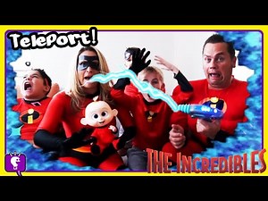 INCREDIBLES TELEPORT POWER! Mystery Adventure Part 6 by HobbyKidsTV - Videos For Kids