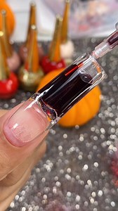 25M views · 176K reactions | Vampire Blood Supply Nail #nails #nailtutorial #acrylicnails #beautyhacks | Ilysmnail | Facebook