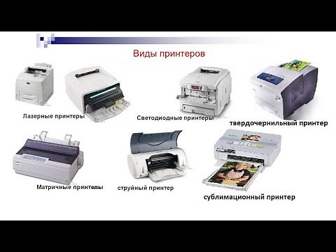 🖨 All Types of Printers and Printing Technologies / Educational Guide 📃