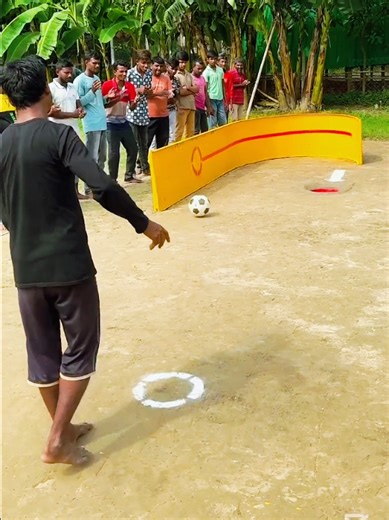 Curved Wall Football Accuracy Challenge Explained