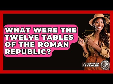 What Were The Twelve Tables Of The Roman Republic? - Ancient Wonders Revealed