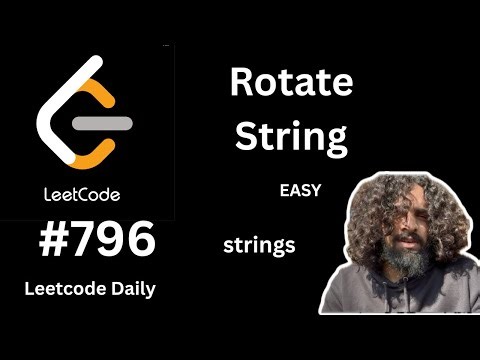 Rotate String | leetcode 796 | Strings