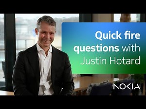 Quick fire questions with Justin Hotard