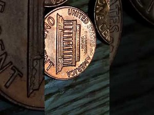 1971 d pennys no fg on back of the Memorial