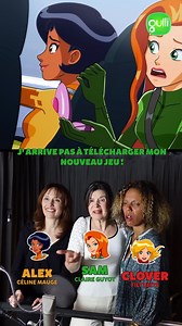 Céline Mauge, Claire Guyot et Fily Keita en pleine action pour la nouvelle saison 7 des Totally Spies 😍 📸 Gulli | melty