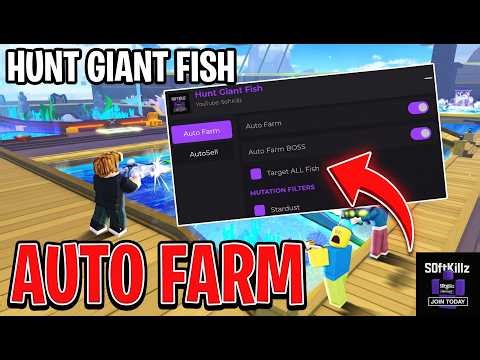 [NEW] Hunt Giant Fish Script | AUTO FARM, AUTO SELL, AUTO ATTACK, AUTO BOSS