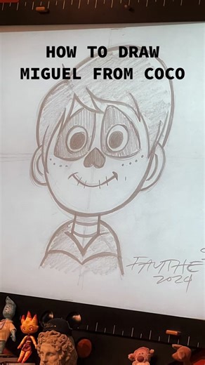 How to draw Miguel from the Pixar film “Coco” at Disney California Adventure Animation Academy. #animationacademy #animationtiktok #howtodraw #learntodraw #disney #disneyland #californiaadventure #animation #disneyanimation #movie #disneytok #disneylandresort #drawingtutorial #disneycaliforniaadventure #disneyparks #animate #coco #disneypixar #pixar #pixarcoco #miguel #miguelcoco #disneytiktoks @Disney @Disney Parks