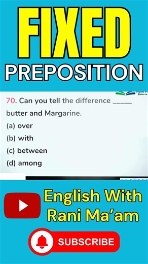 6.4K views · 82 reactions | Fixed Preposition - 70 | EduSphere Academy #Preposition #prepositionsinenglish #englishlearningjourneys | EduSphere Academy | Facebook