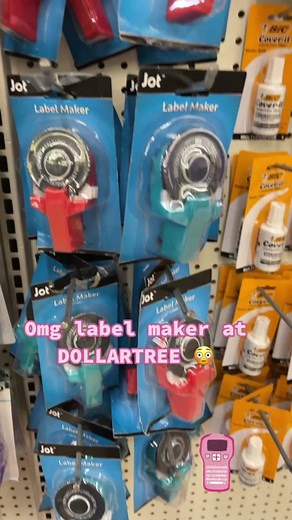 Dollartree Label Maker for Organizing | Dollar Store Finds