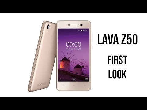 Lava Z50 Android Oreo Go Smartphone Hands On | Digit.in