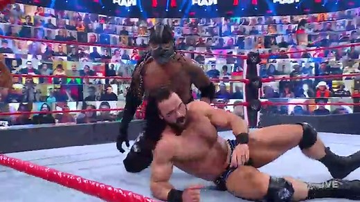 Drew McIntyre vs. MACE & T-BAR – Handicap Match: Raw, April 19, 2021
