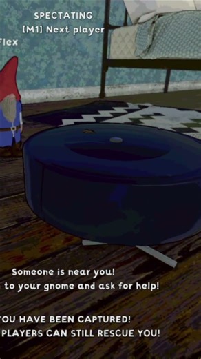 GNOME VS. ROOMBA (I LOST 💀)