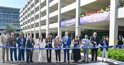 Inauguration d'un parking impressionnant à l'aéroport de Miami
