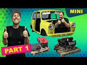 EV conversion of a Classic Mini Cooper to Electric - The E Bean is assembled ESP3 - Part 1