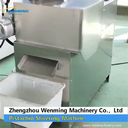 Pistachio Slivering Machine #machine