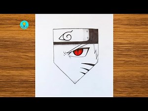 How to Draw Naruto Eye Step by Step | Easy Anime Drawing Tutorial