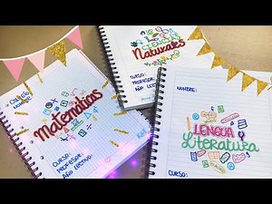 How to make SCHOOL COVERS (PART 1)