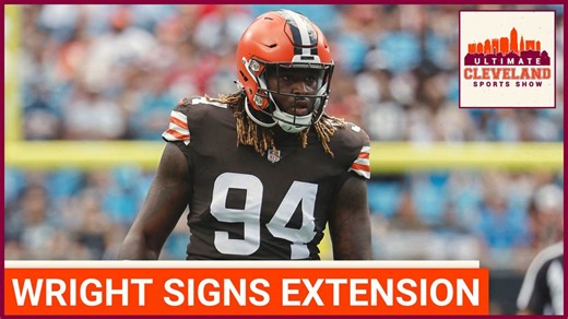 BREAKING NEWS: Alex Wright signs 3-year, $33M extension w/ the Cleveland Browns