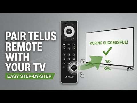 How To Pair Your Telus Remote With Your TV (2026)