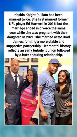 Keshia Knight Pulliam has been married twice: From Marriage with Ed Hartwell to Brad James #shorts