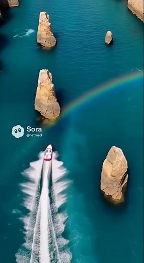 Pig drives boat at high speed #pig #funny #cartoon