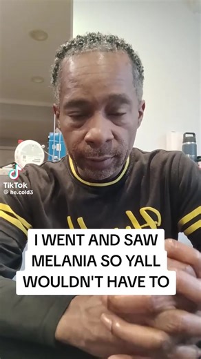 The Mellania documentary. The brother got something to say he went and see it. Just listen.