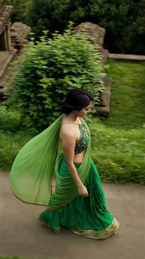 4K Indian lookbook model. #ailookbook. #ruins #viral #shorts
