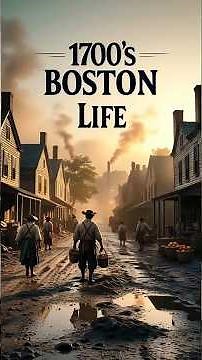 You Wouldn’t Survive a Day in 1700s Boston… 😳