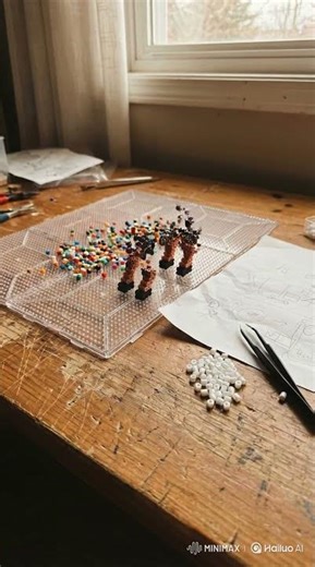 “Building a Donkey Out of Blocks | Satisfying Build”