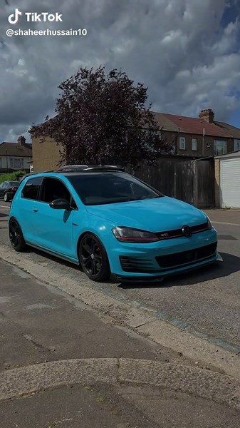 Miami Blue GTI: Stunning Golf MK7.5 Showcase